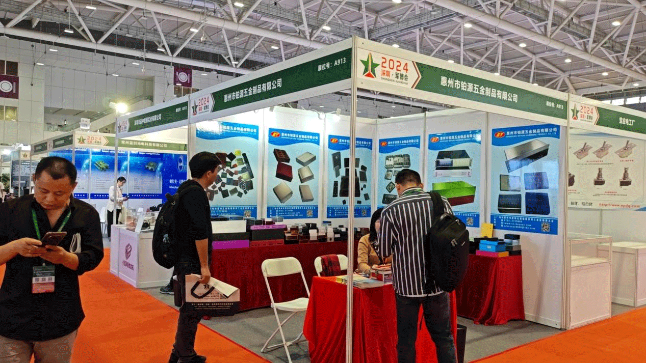 如期而至，鉑源五金在第12屆軍博會(huì)上大放異彩